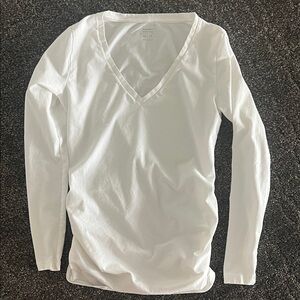 Old Navy White Maternity Top